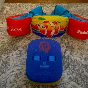 Toddler swim gear kiefer and vest